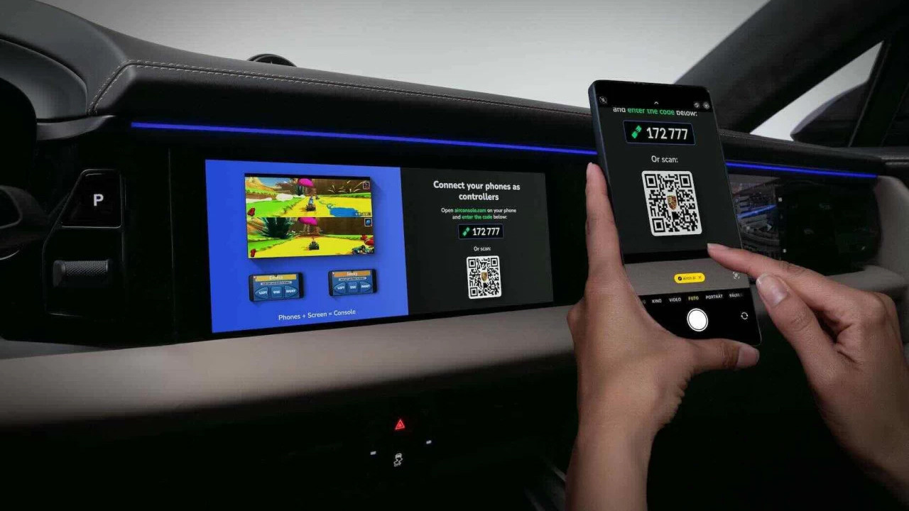 porsche sahipleri artik araclarinda oyun da oynayabilecek yGCcTY7H