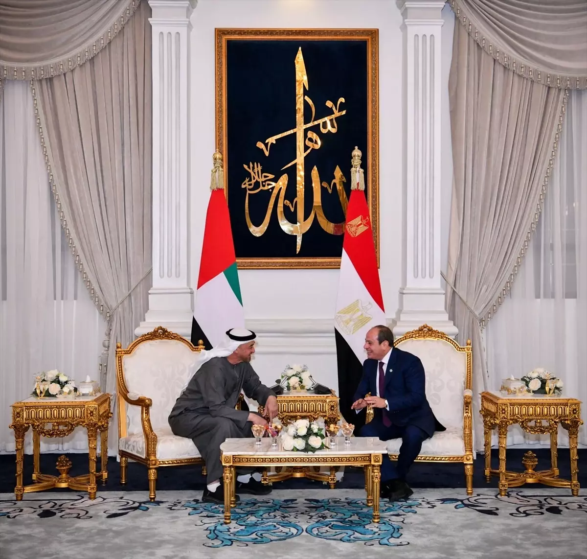 sisi ve bin zayidden kardeslik ziyareti BReSfnAD