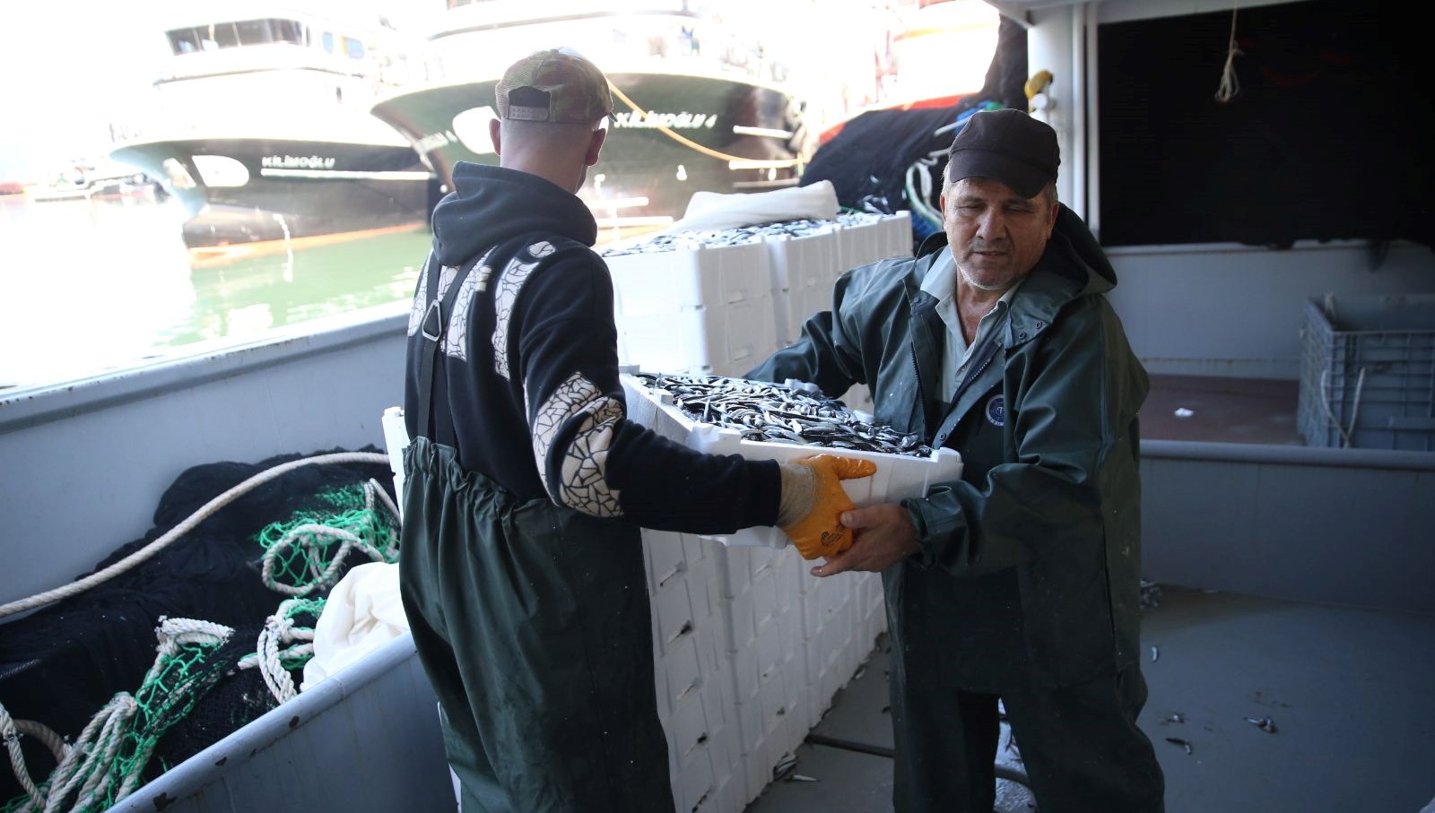 karadenizde hamsi bereketi kilosu 100 150 lira Q3bJUPia