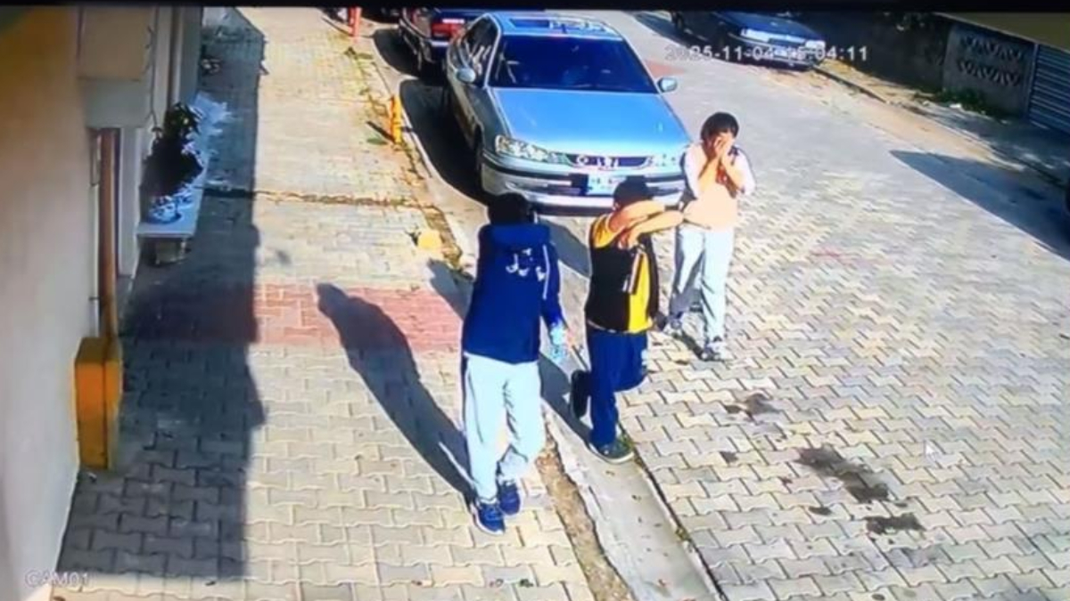 tekirdagda 3 cocuk park halindeki aractan sibop kapaklarini caldi NwT3NFST.jpg