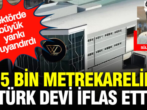 15 Bin Metrekarelik Türk Mobilya Devi İflas Etti: Sektörde Şok Etkisi Yarattı