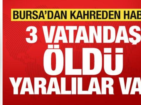 Bursada katliam gibi kaza 3 vatandas oldu yaralilar var bJQtNase