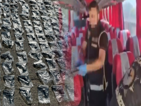 Tuzlada yolcu otobusundeki gizli bolmede 120 ruhsatsiz silah yakalandi bbF53vqu
